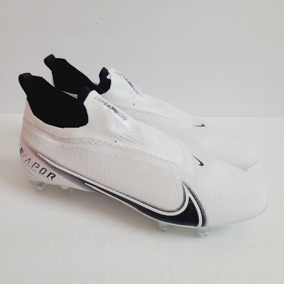 Nike Vapor Edge Elite 360 Football Cleats CZ7837-100 Size 14 White main image 6